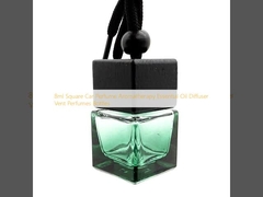 8ml Square Car Perfume Aromatherapy Essential Oil Diffuser Vent Perfumes Bottles