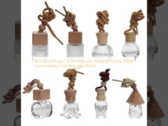 8ml 10ml Diffuser Car Air Freshener Hanging Perfume Bottle Aromatherapy Fragrance Glass  Bottle