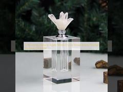 12ml Luxury Natural Agate Stone Crystal Druse Empty Crystal Perfume Oil Bottle 